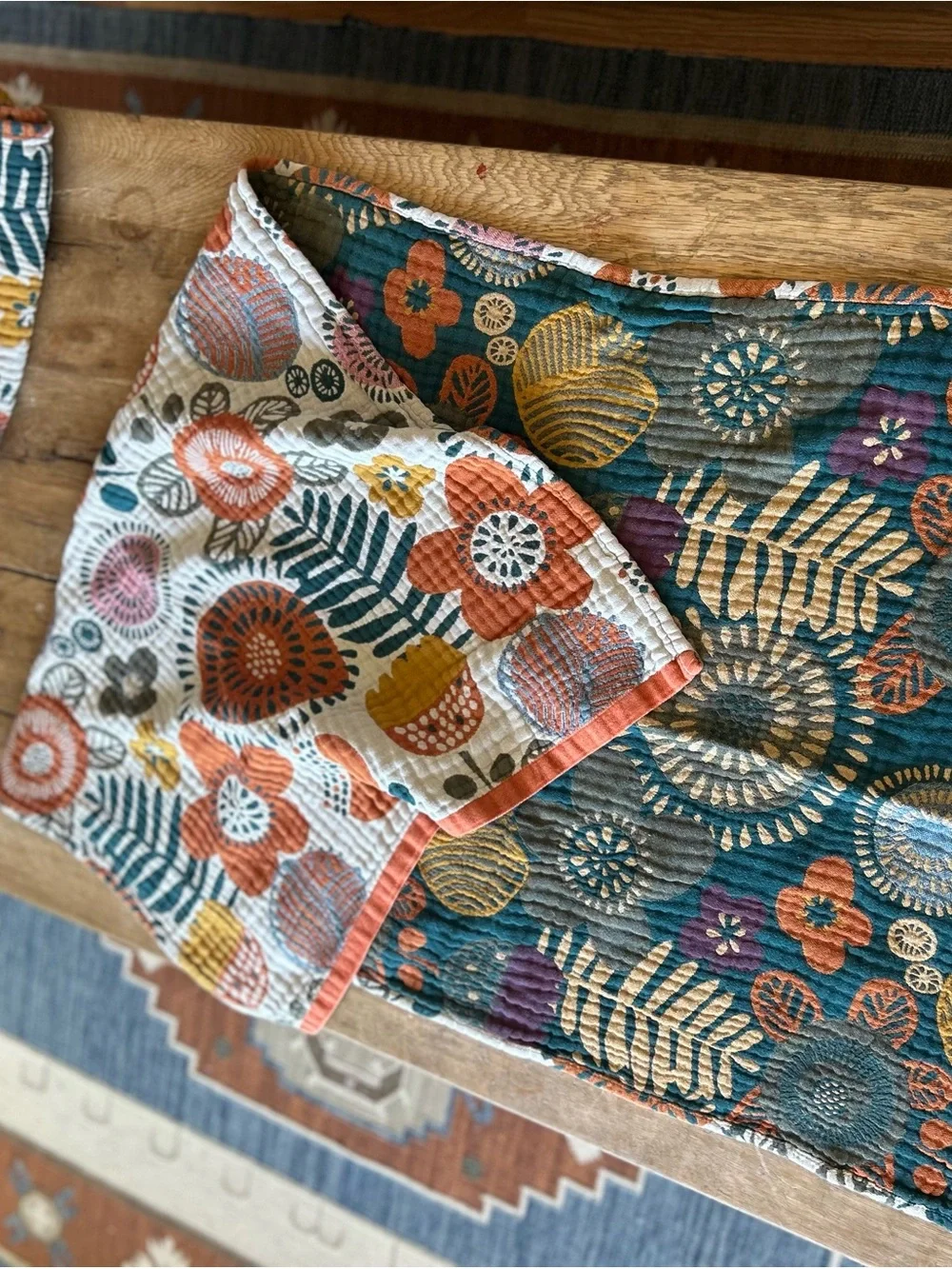 Vintage lightweight quilted